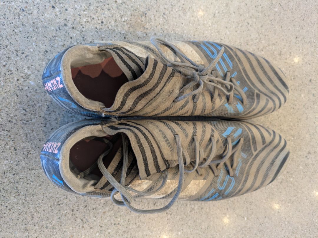 Grey Adidas Nemeziz Messi 17.1, EU 47⅓