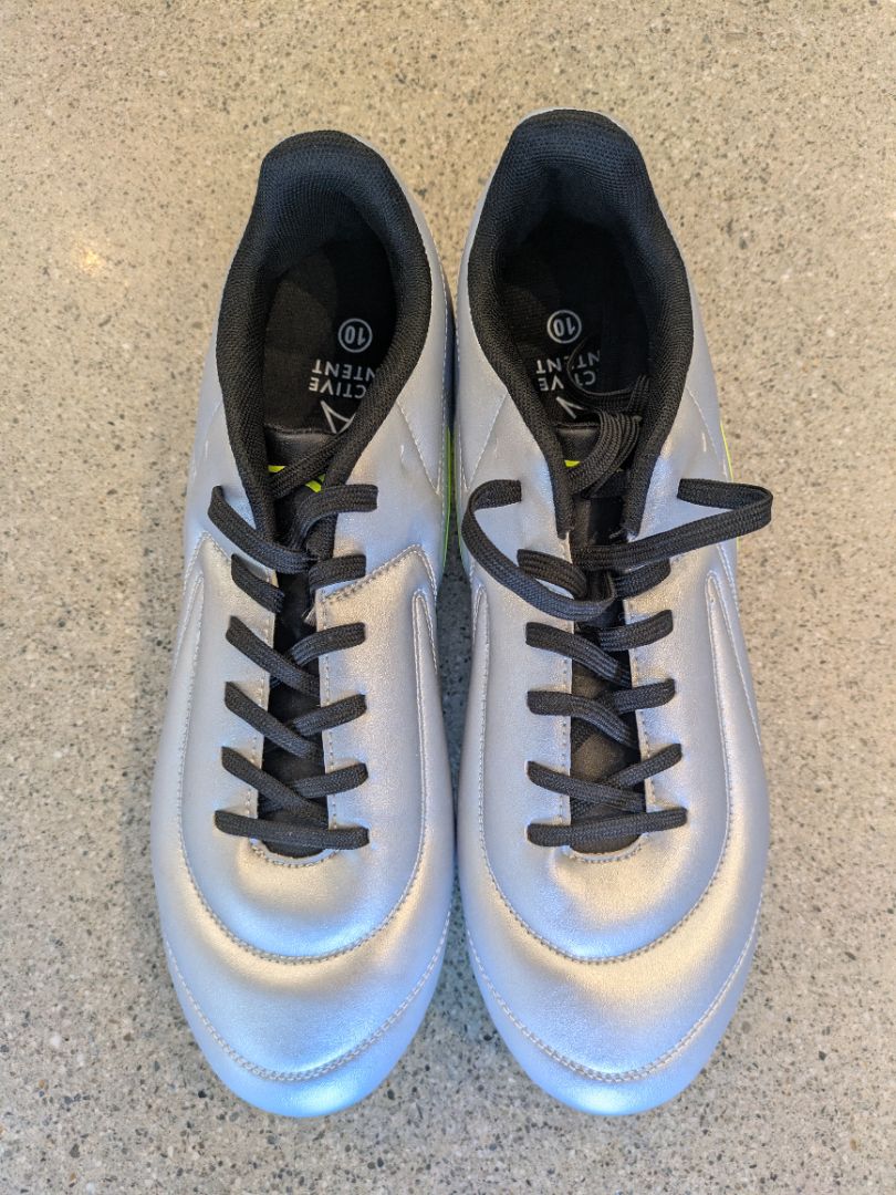 Silver Active Intent Rugby boots, EU 44