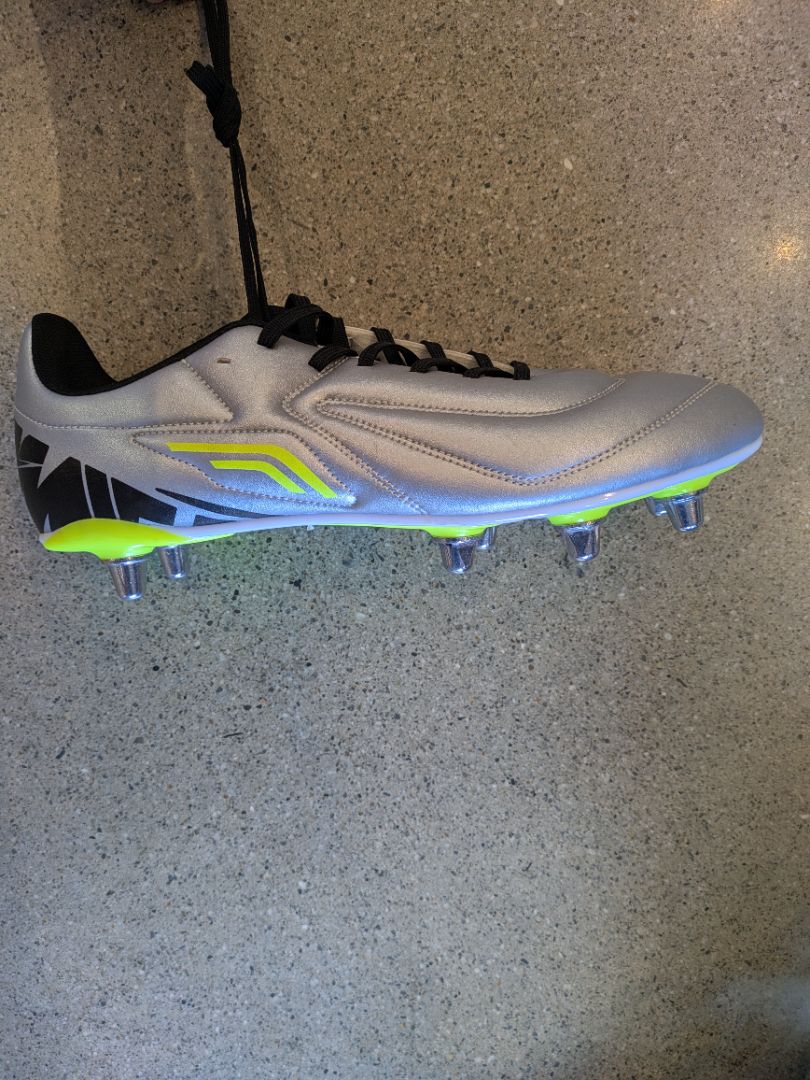 Silver Active Intent Rugby boots, EU 44