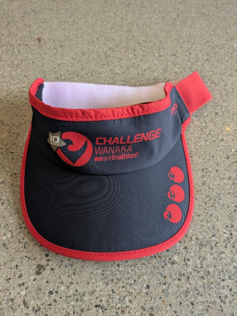 Black  10th Anniversary Visor, One Size