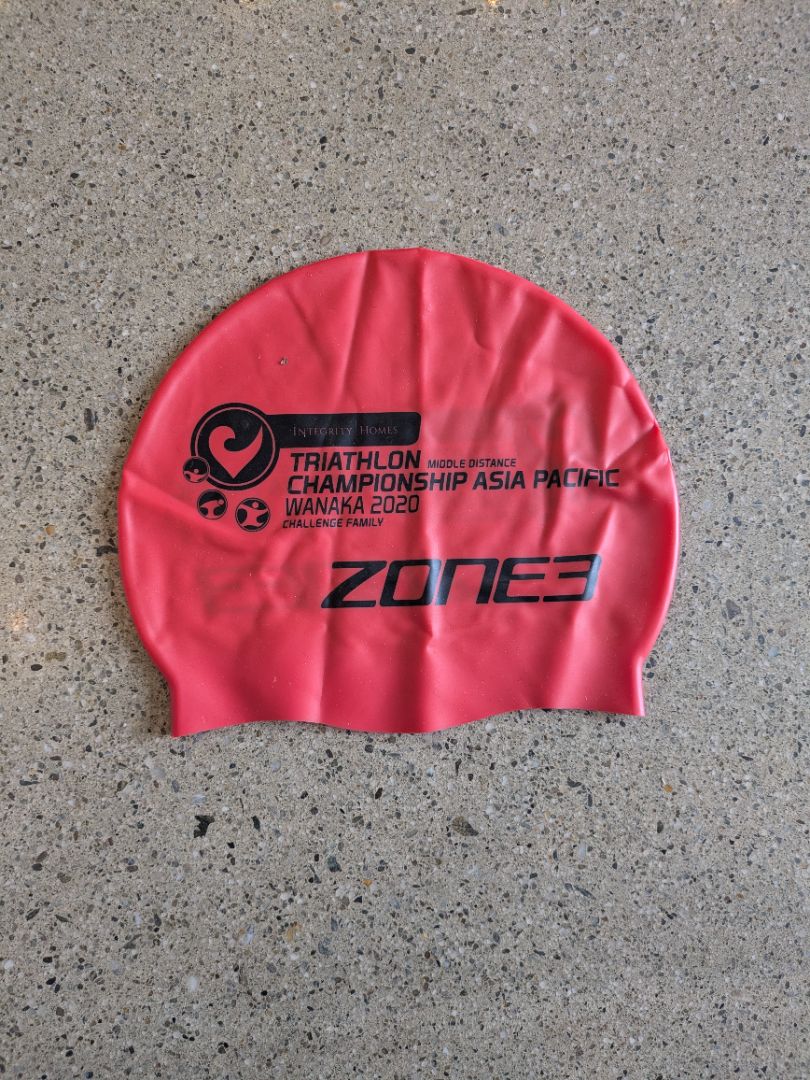 Red Zone3 Challenge Wanaka 2020 Swim Cap, One Size