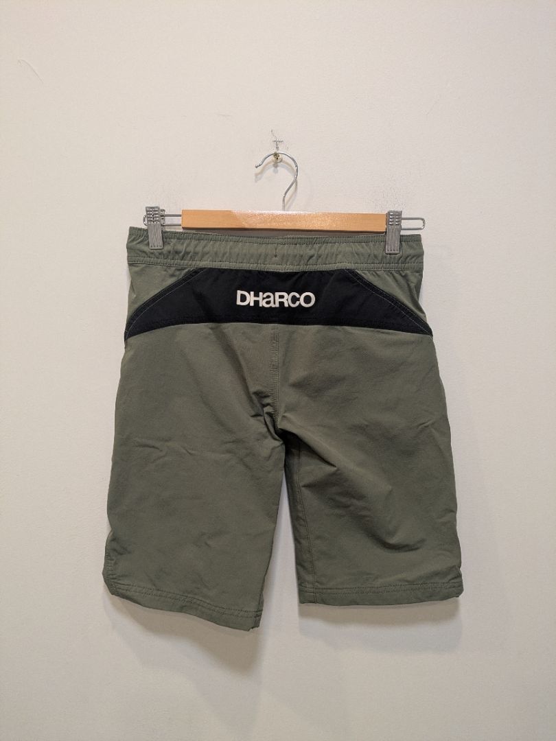 Olive Dharco Gravity Shorts, Youth XL / 12