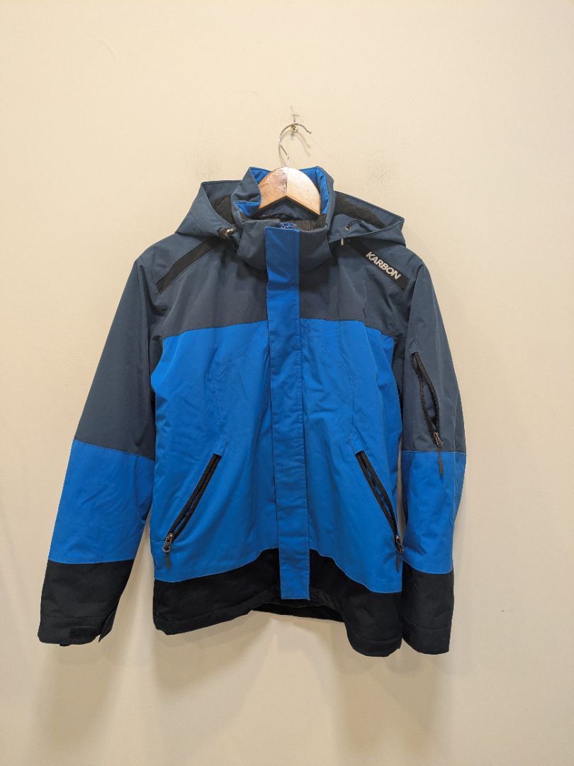 Blue Karbon Ski Jacket, Youth 14 / EU 152