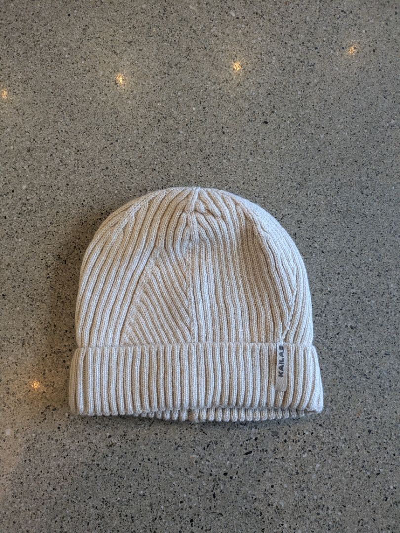 Cream Kailas Fleece-Lined Beanie, One Size