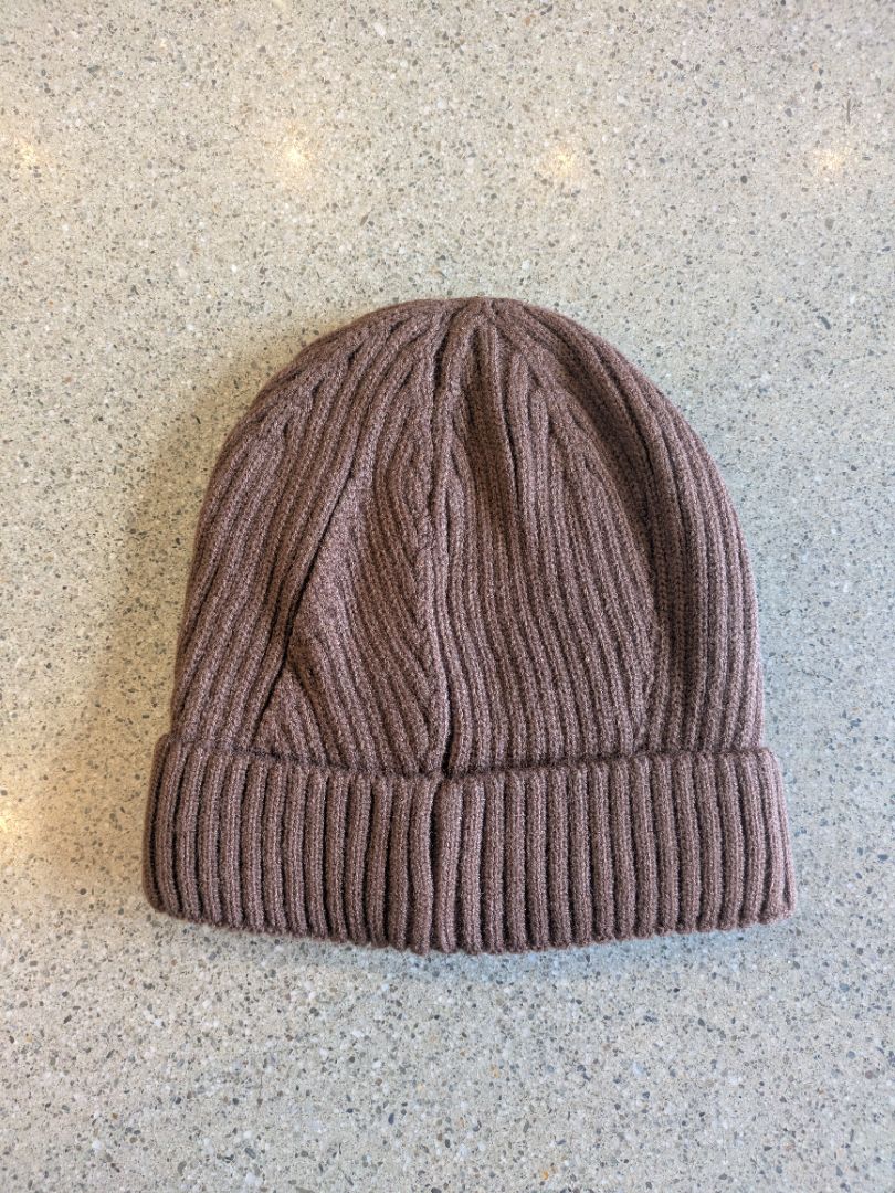 Brown Kailas Fleece-Lined Beanie, One Size