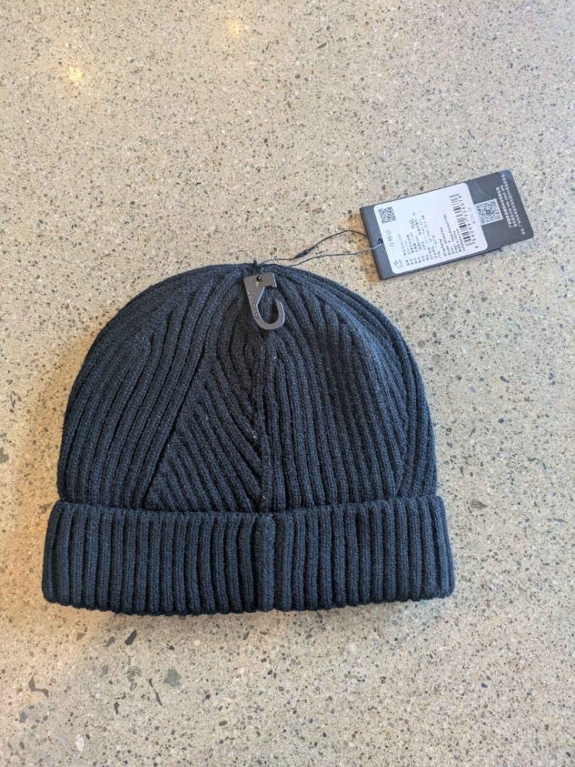 Black Kailas Fleece-Lined Beanie, One Size