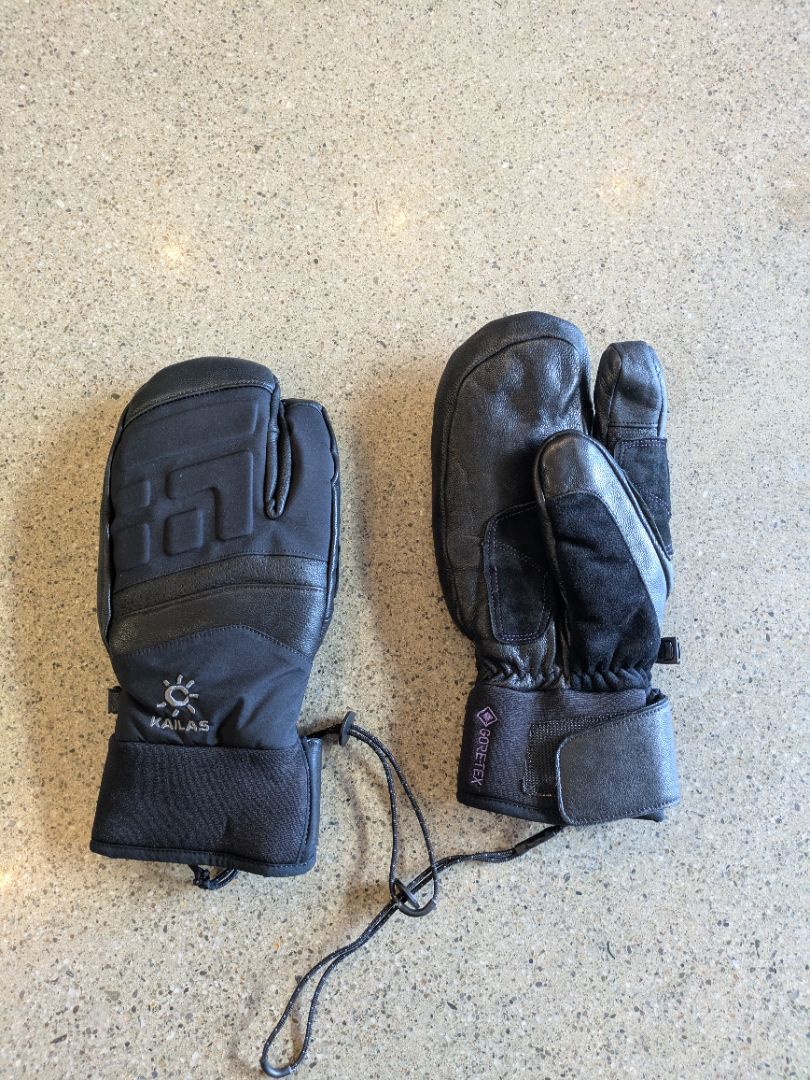 Black Kailas GORE-TEX Ski Mitts, S