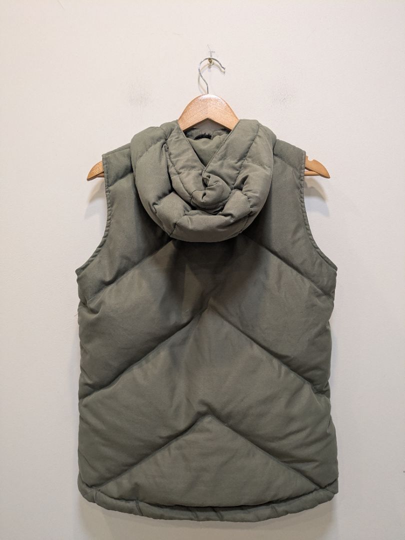 Olive Huffer Original Classic Down Vest, 6