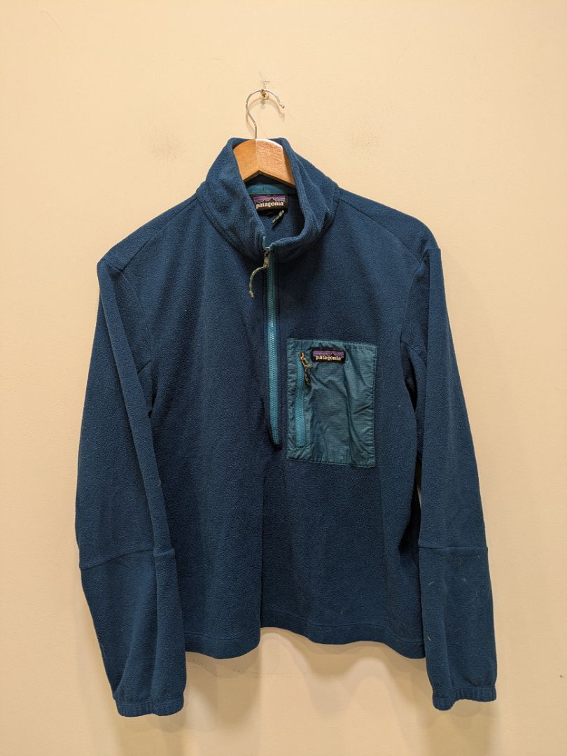 Blue Patagonia Fleece jacket, M