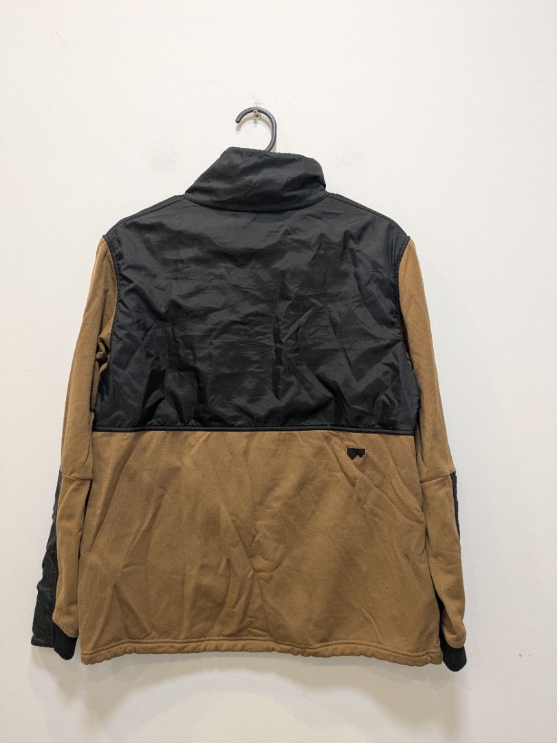 Brown Mons Royale Merino hybrid jacket, S
