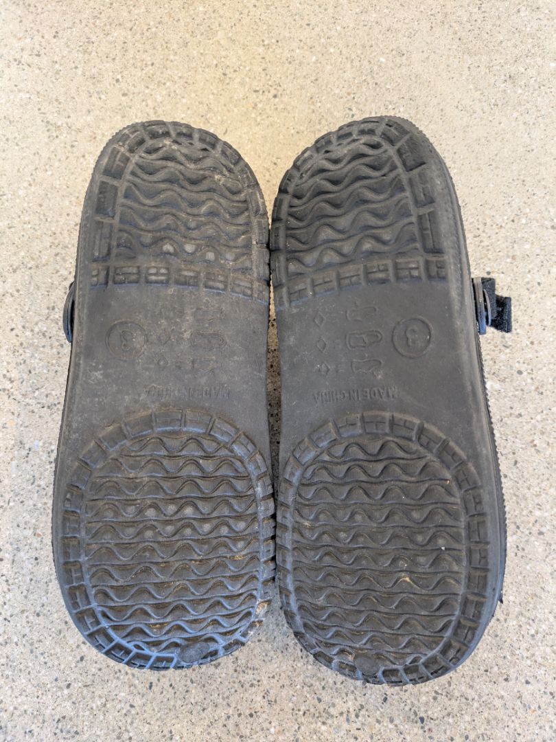 Black Next Minecraft clogs, EU 33