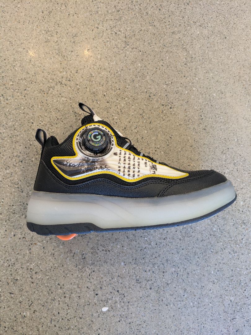 Black Guipaishi Retractable roller shoes, EU 39