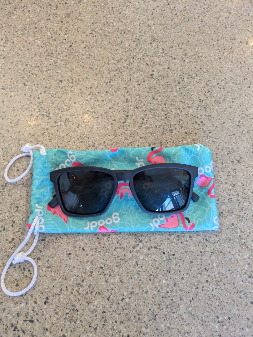 Black Goodr Polarized sunglasses