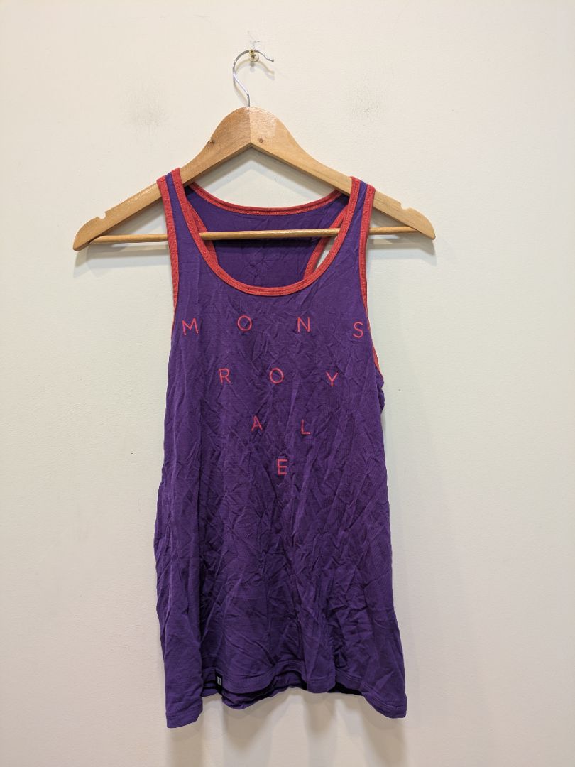 Purple Mons Royale Merino tank, S