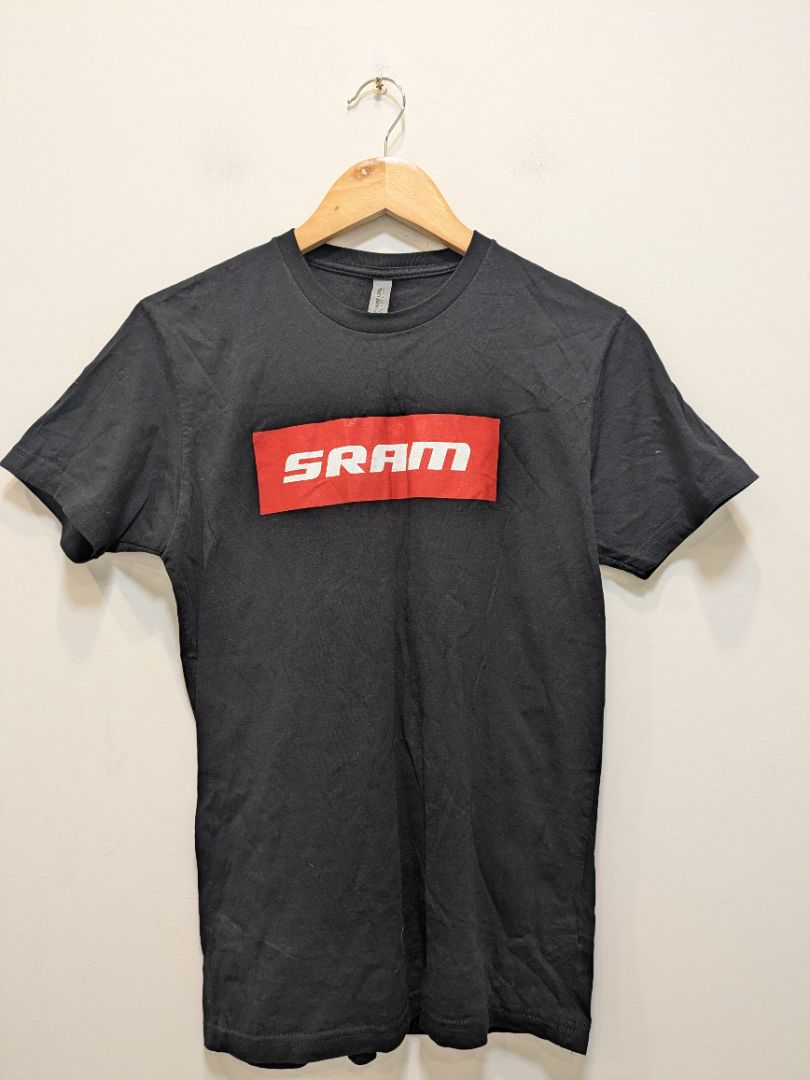 Black Sram Logo tee, S