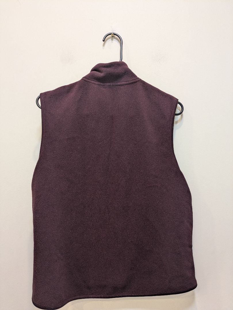 Plum  Fleece vest, S