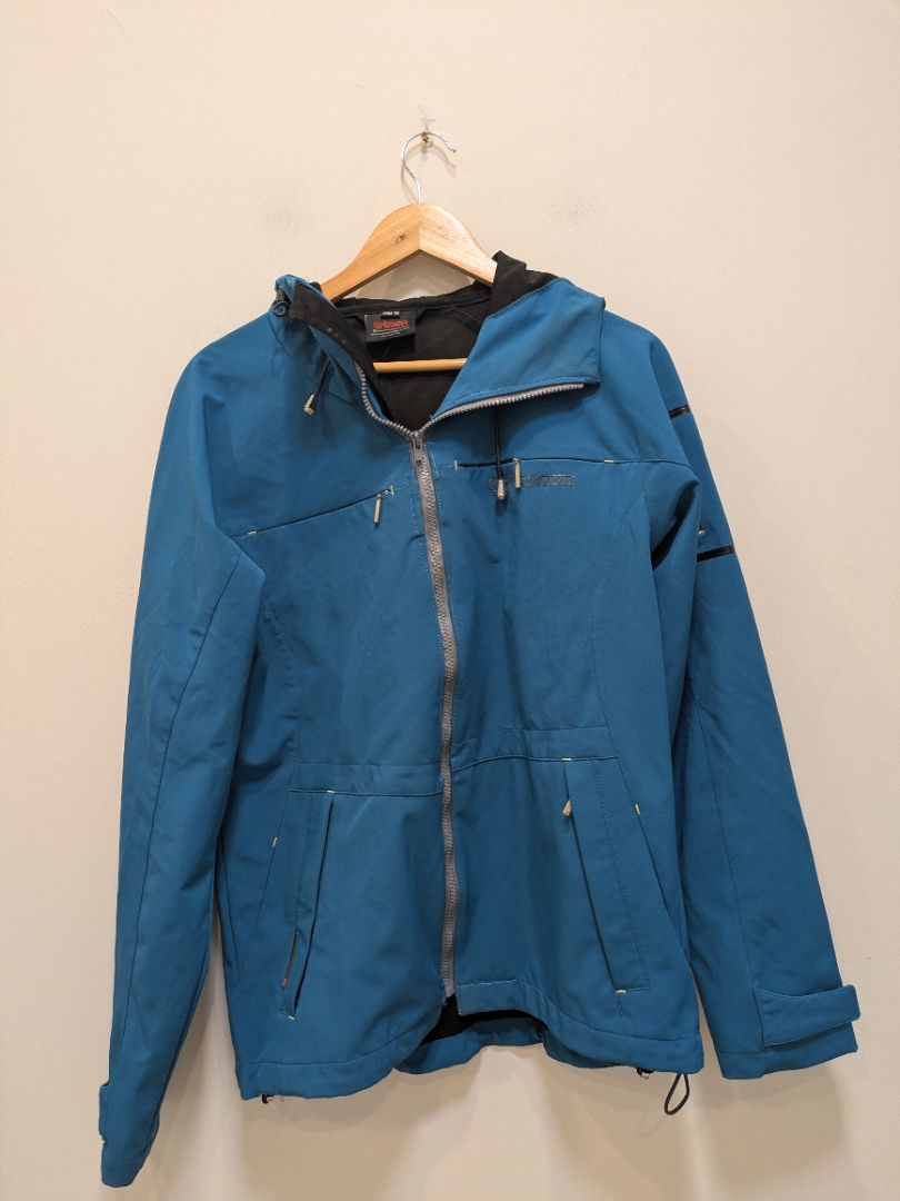 Blue Trimm Hooded jacket, M