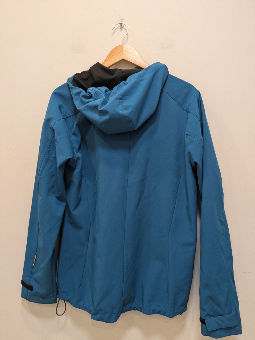 Blue Trimm Hooded jacket, M