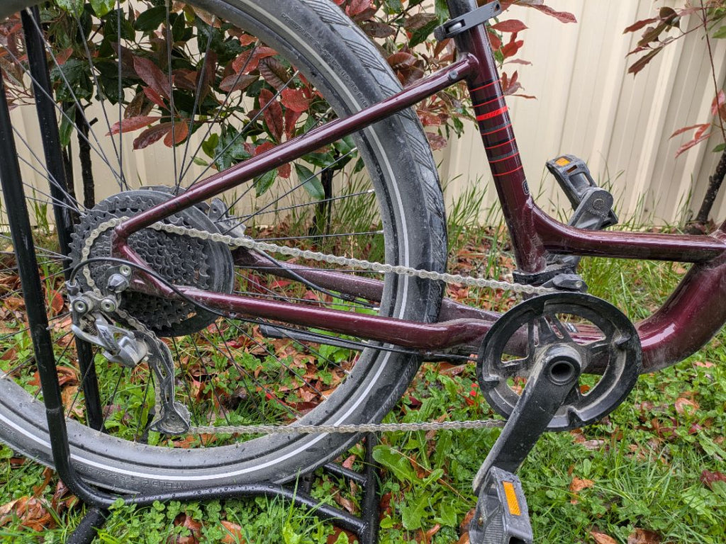 Burgundy Specialized Roll Elite Low-Entry, S
