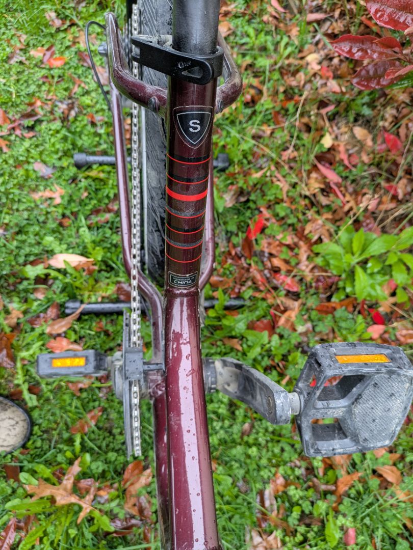 Burgundy Specialized Roll Elite Low-Entry, S