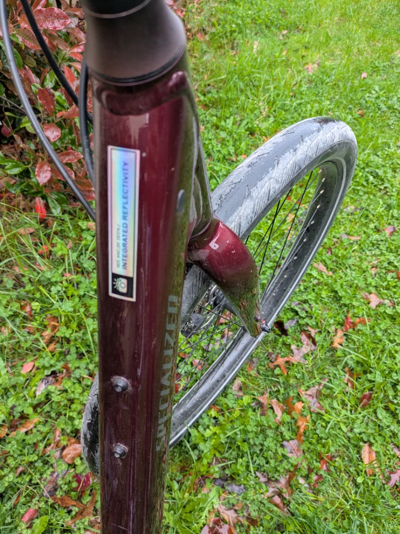 Burgundy Specialized Roll Elite Low-Entry, S