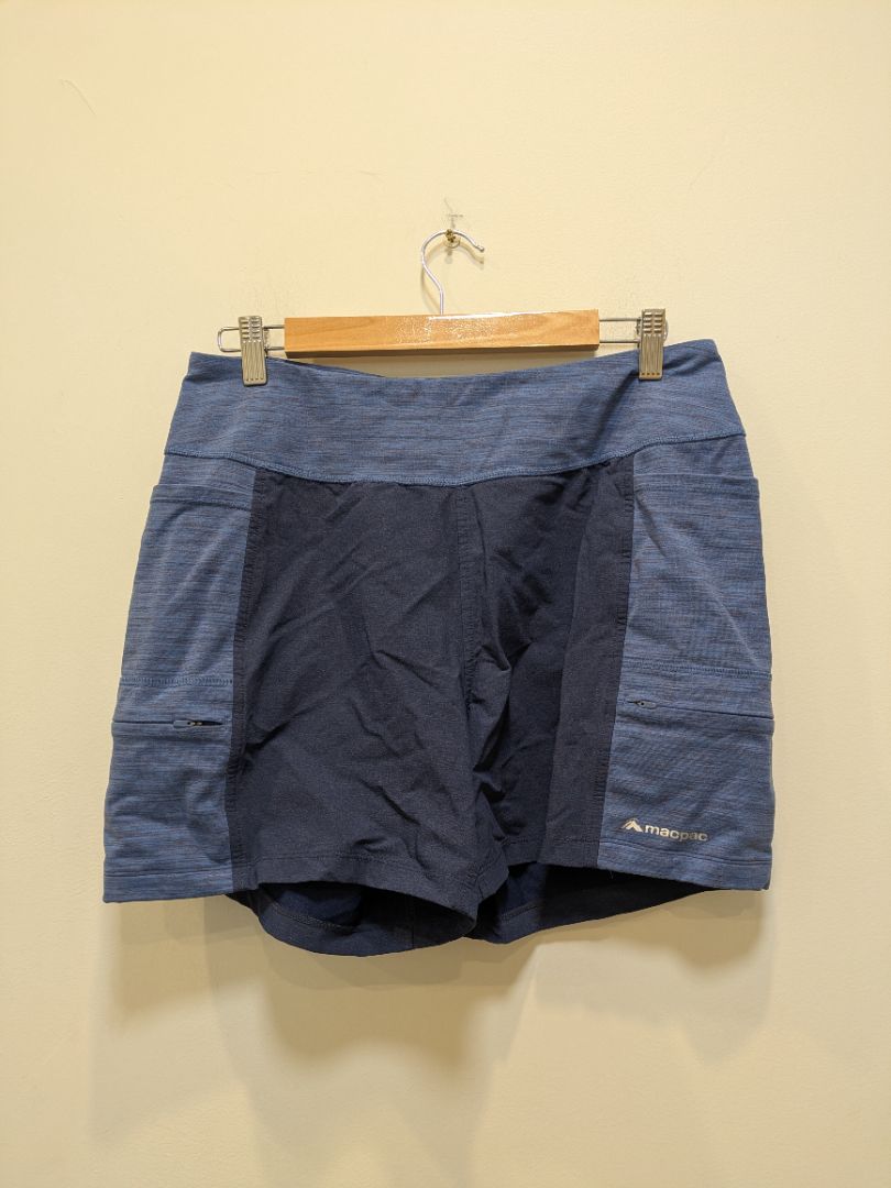 Blue Macpac Women's Active Shorts, Women's 12 (estimated)