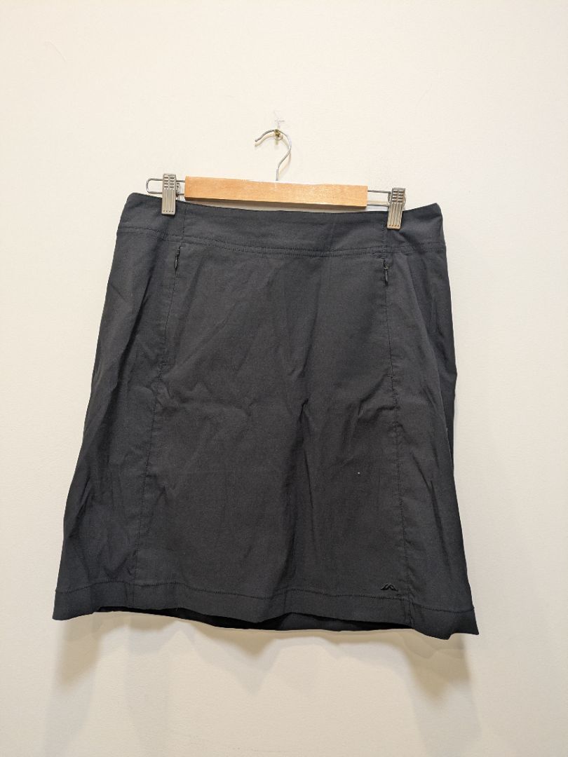 Black Macpac Outdoor Skirt, Women's 14