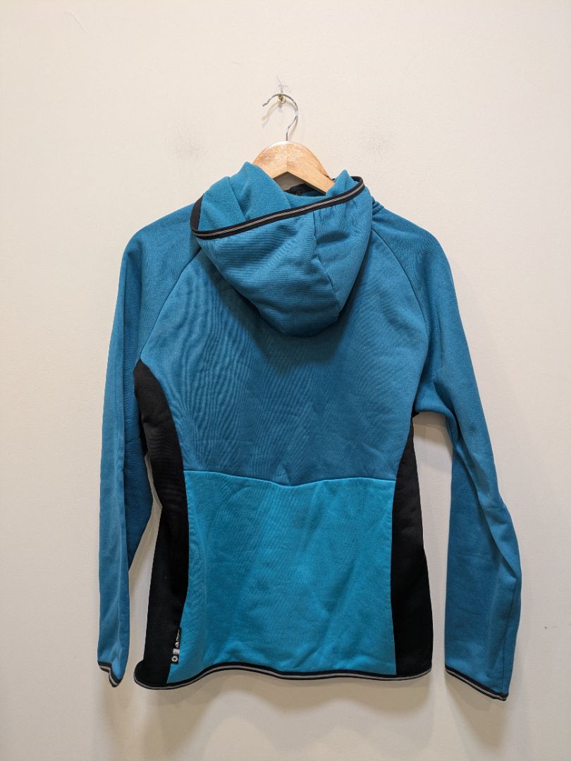 Blue Picture Organic Clothing Full-Zip Fleece Hoodie, M