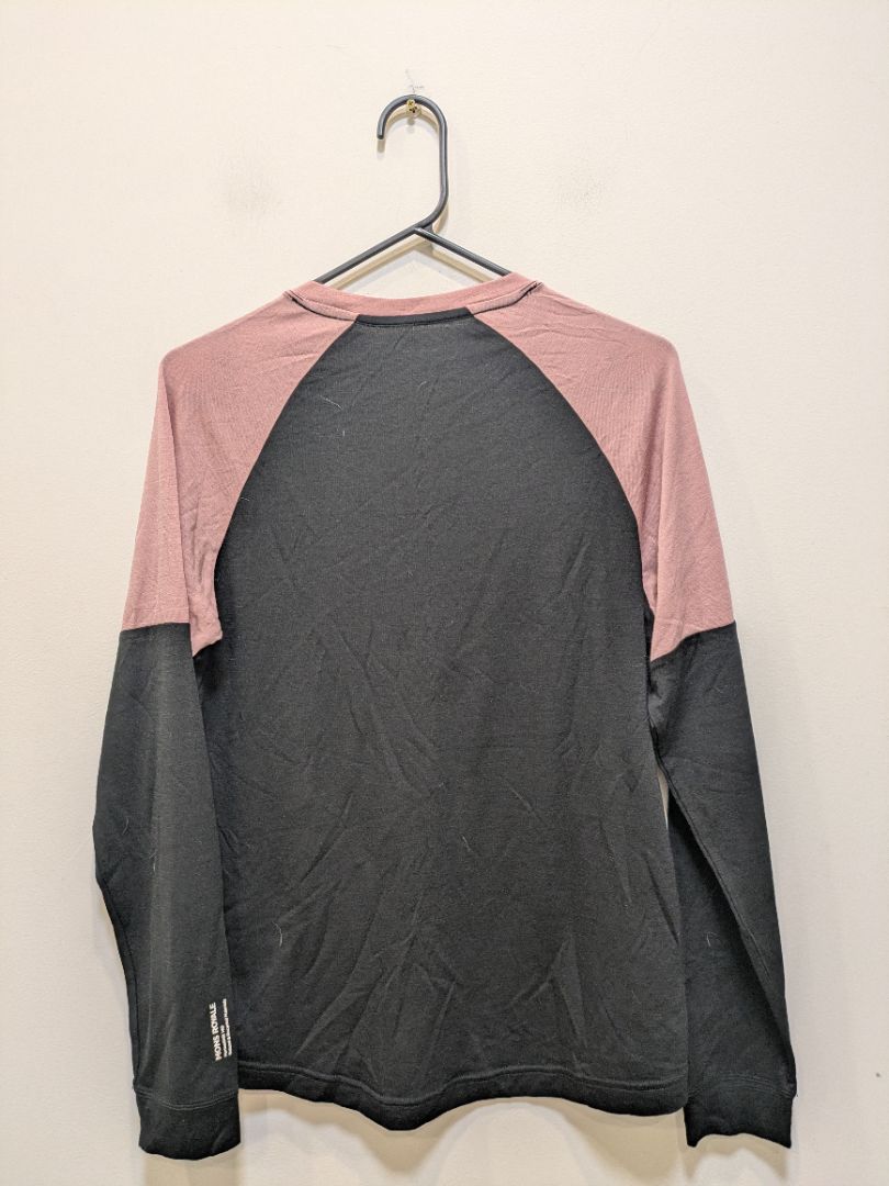 Black Mons Royale Merino Long Sleeve, M