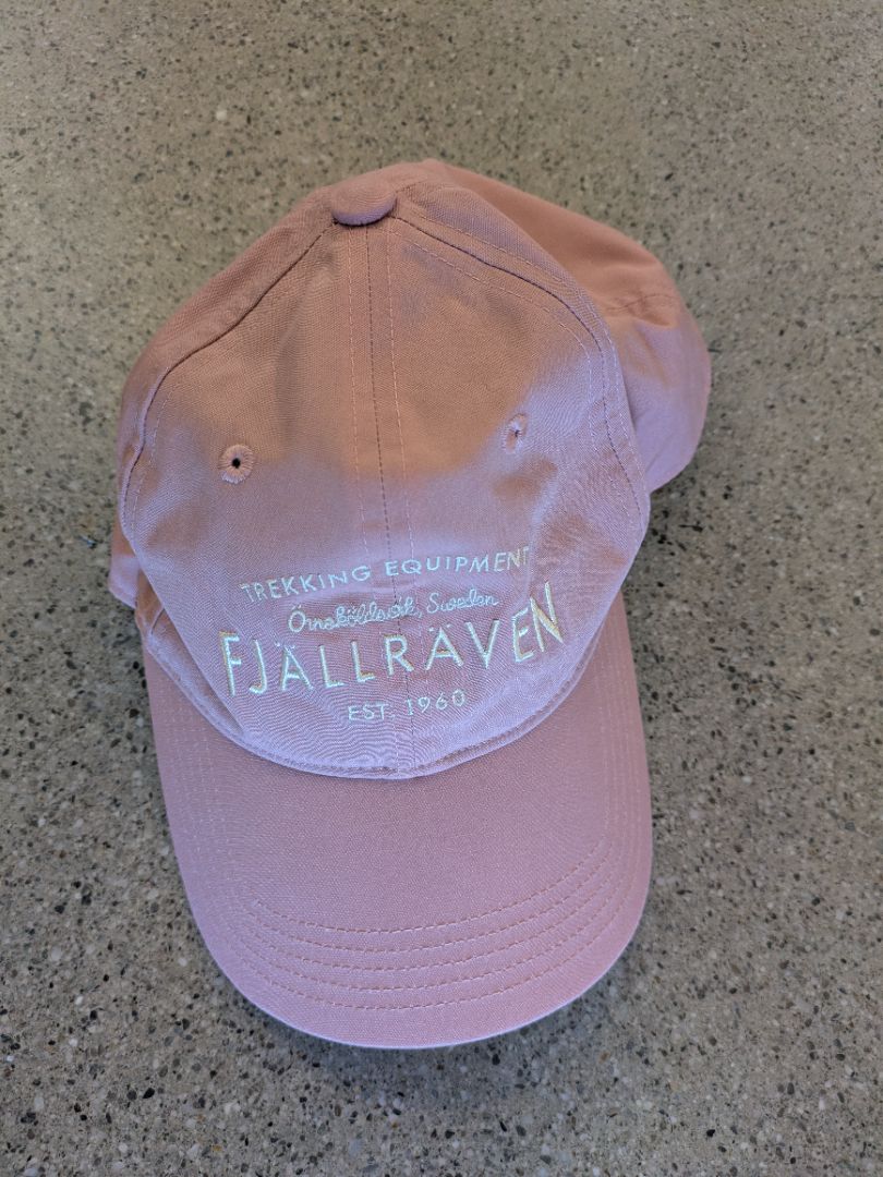 Pink Fjällräven Est 1960 Cap, S/M