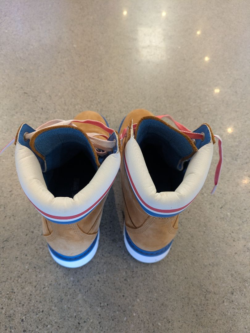 Tan Timberland Waterproof Leather Boots, EU 38