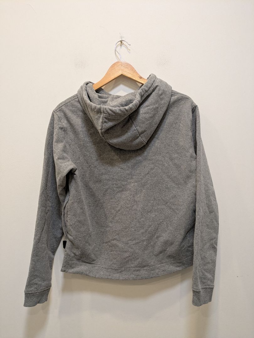 Grey Patagonia Logo Pullover Hoodie, S