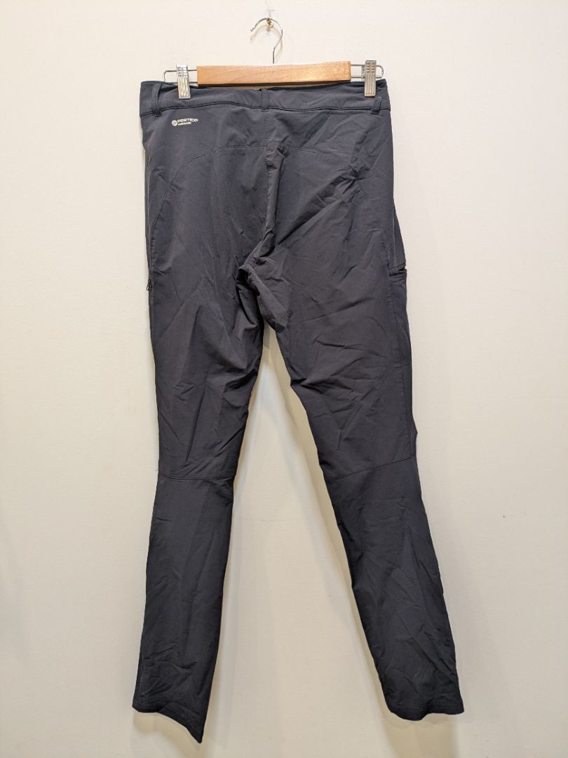 Black Macpac Pertex Hiking Pants, 10