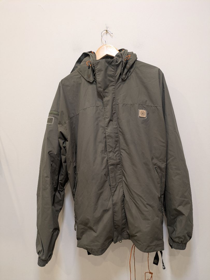 Grey DC Shoes Snowboard Jacket, XL