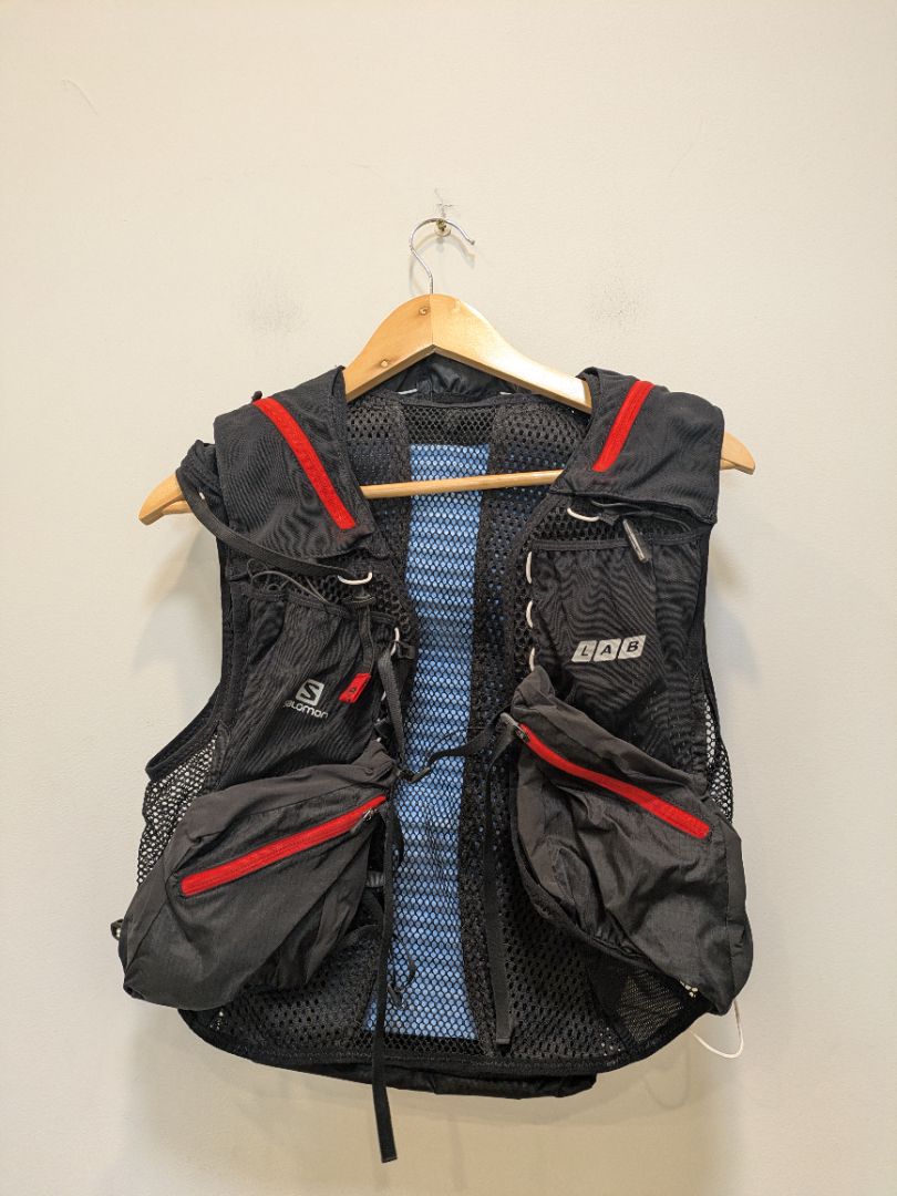 Black Salomon S-LAB 20L Running Vest, M