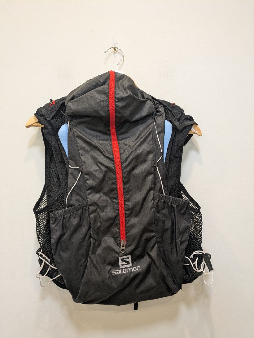 Black Salomon S-LAB 20L Running Vest, M