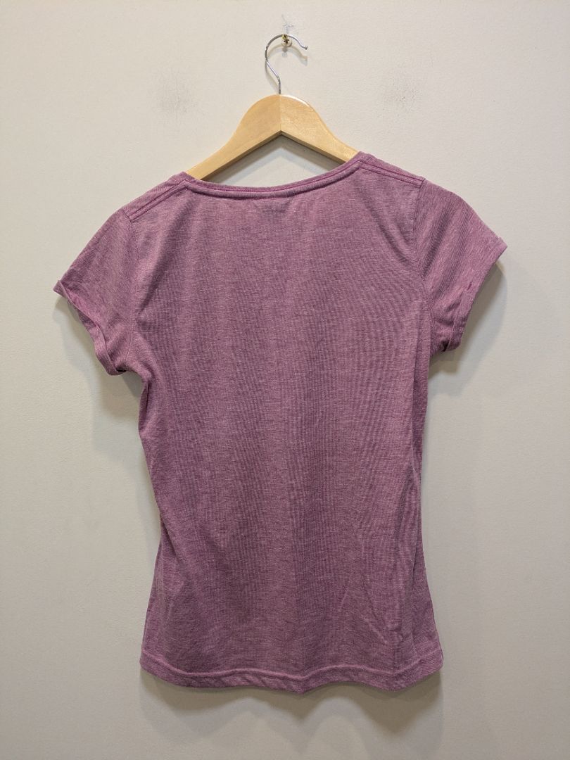 Purple Rab Pocket T-Shirt, UK 10 / US S