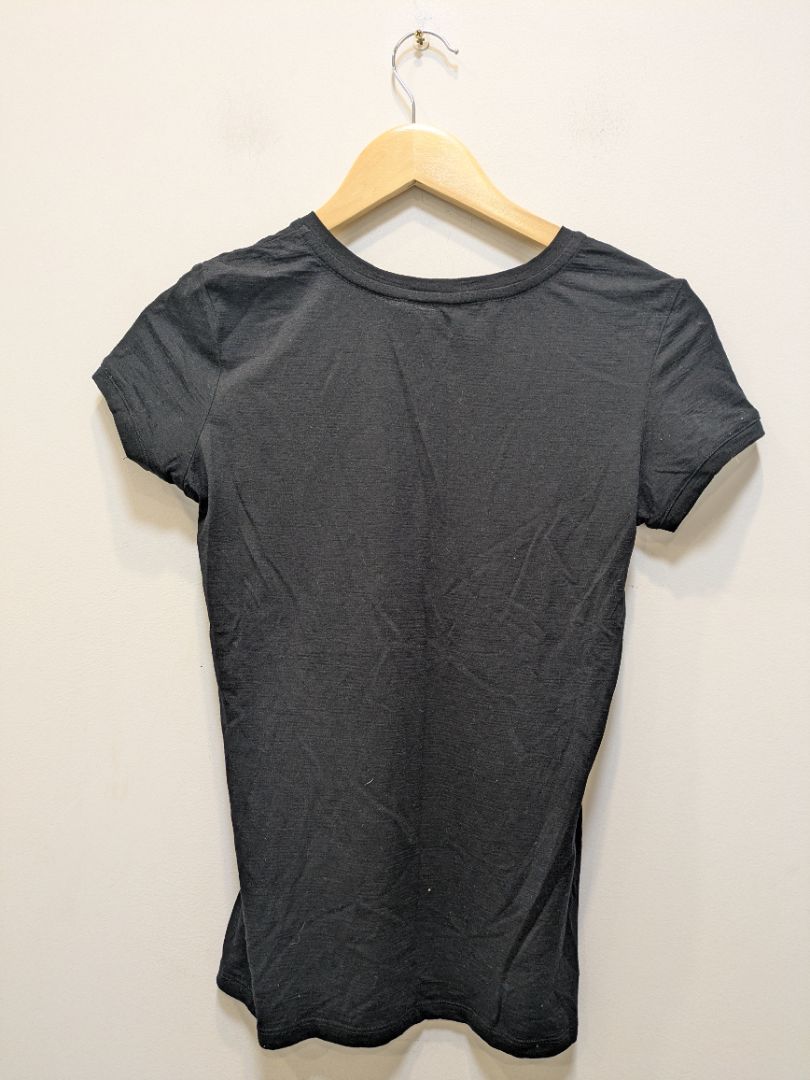 Black Icebreaker Merino Graphic Tee, S