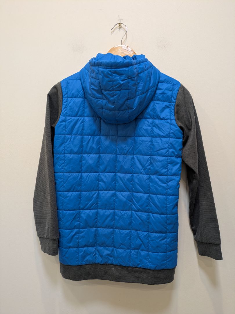 Blue Macpac Kids Hybrid Puffer Jacket, 12 Years