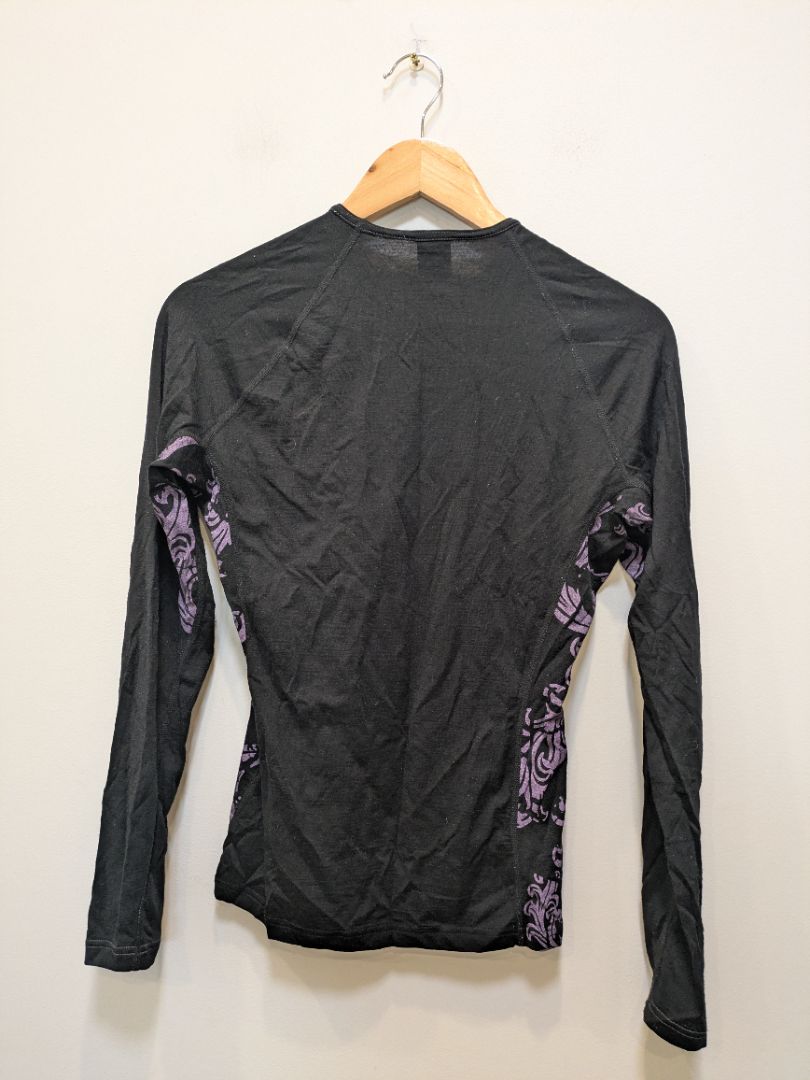 Black Icebreaker Bodyfit+ 200 LS Top, M