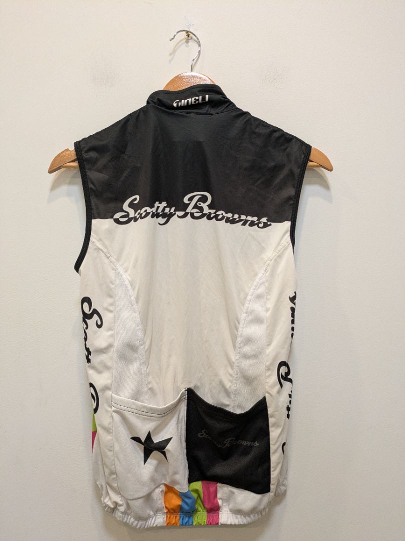Black Tineli Scotty Browns Cycling Vest, M (estimated)