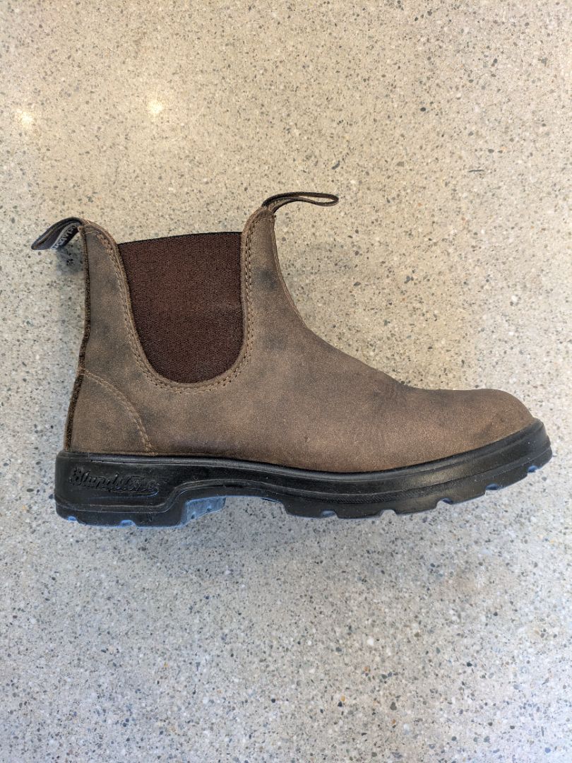 Brown Blundstone Leather Chelsea Boots, EU 36 (UK/AU 3)