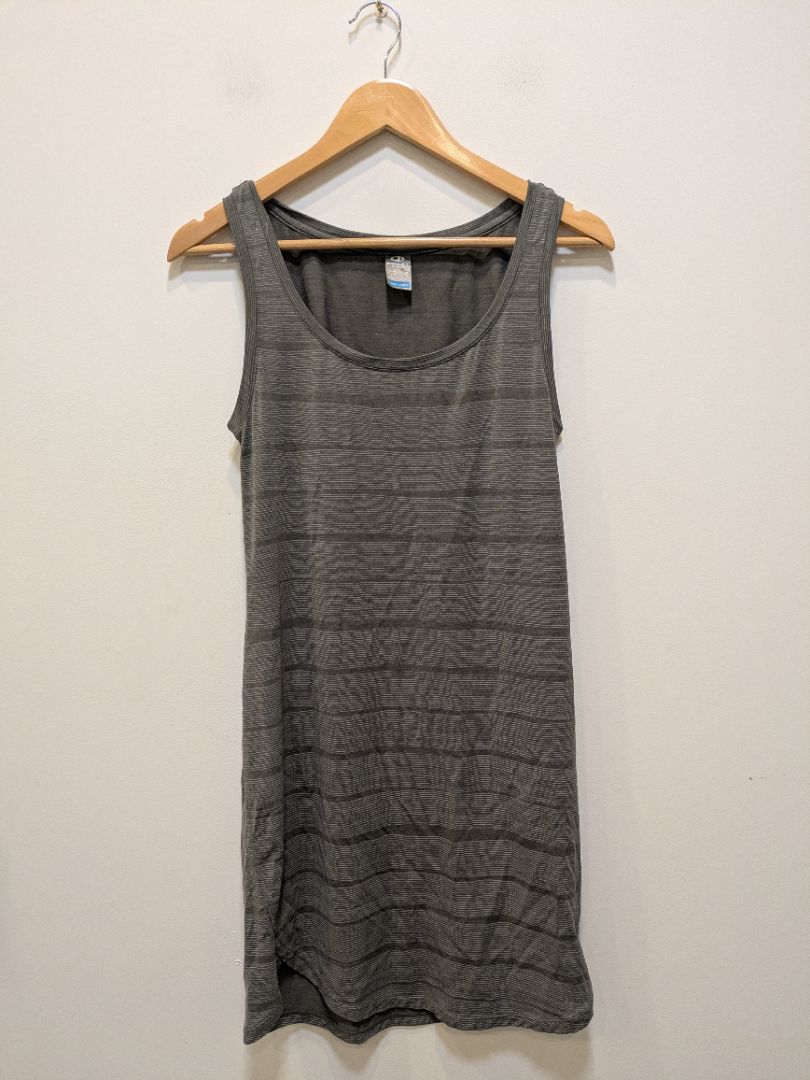 Grey Icebreaker Cool-Lite Sleeveless Dress, S