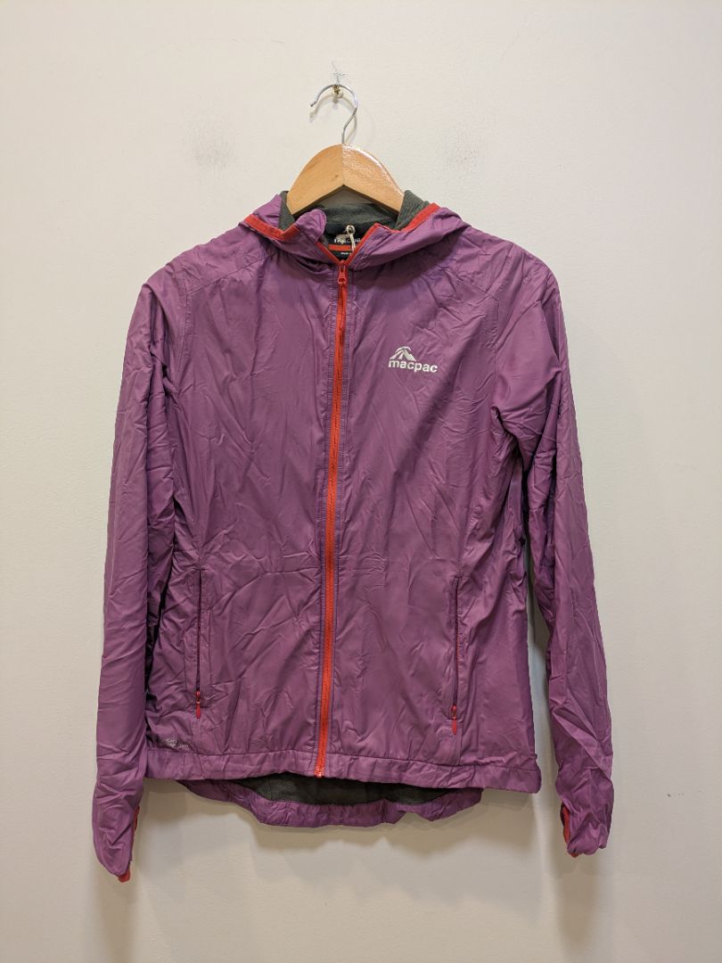 Purple Macpac Hooded Outdoor Jacket, 10