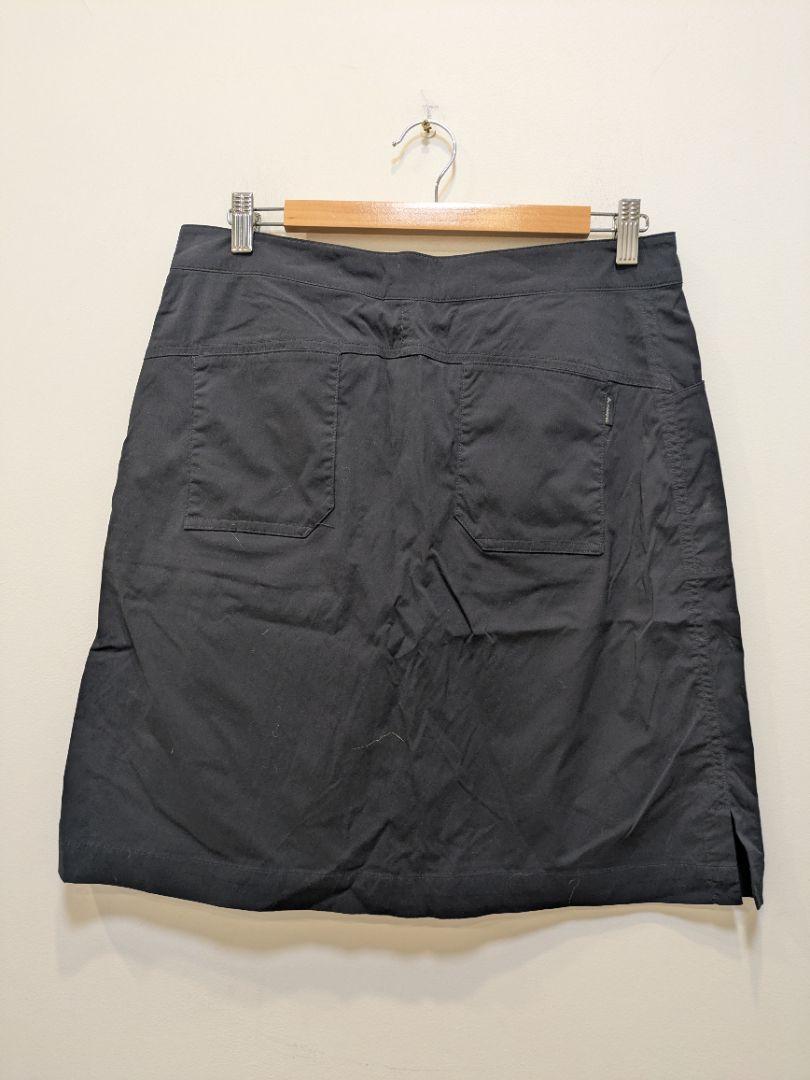 Black Macpac Hiking Skirt, 10