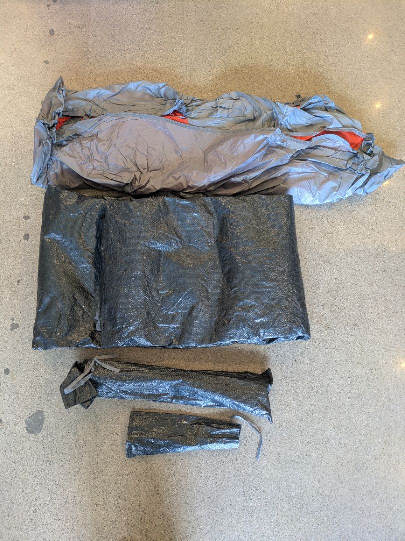 Grey Wilderness Scout Tent