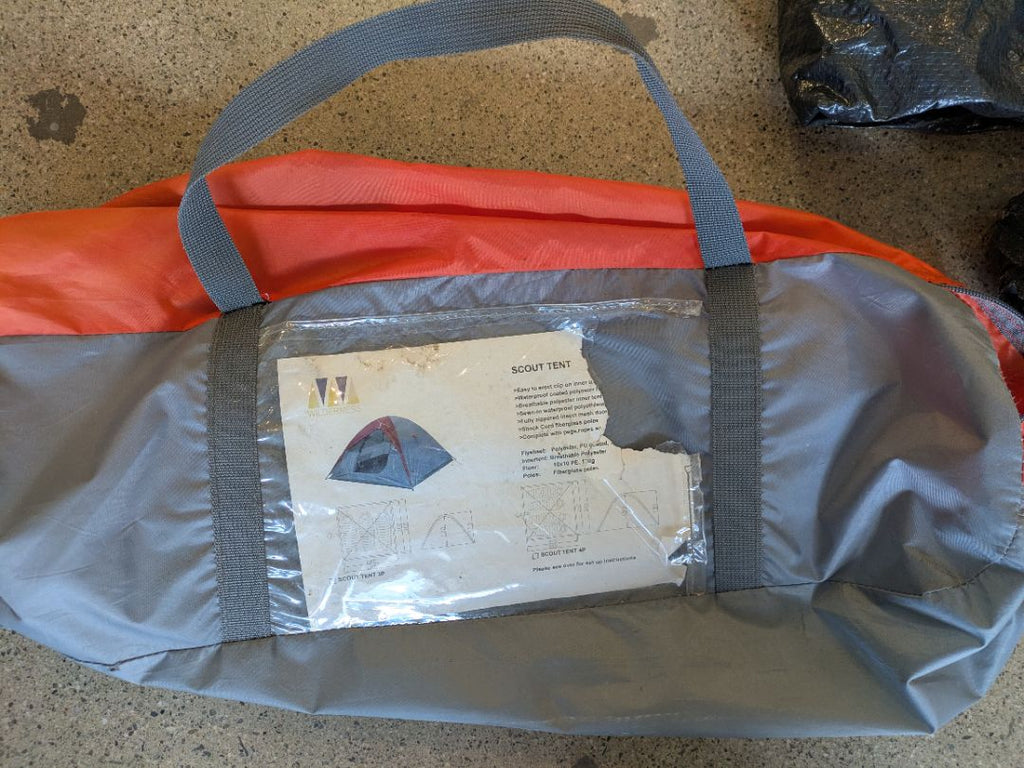 Grey Wilderness Scout Tent