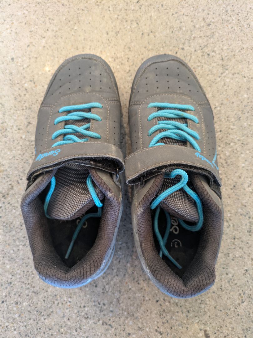Grey Sendy Send It MTB Shoes, EU 34