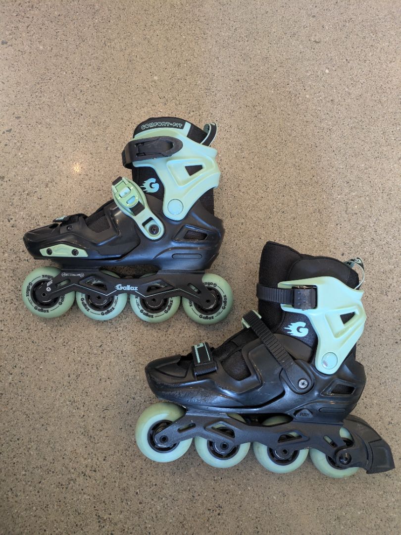Black Gallaz Inline Skates, EU 33-36