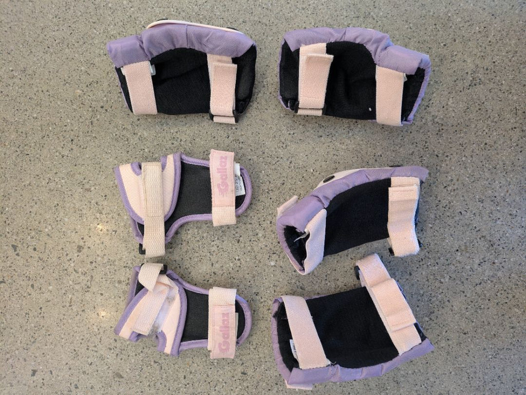 Purple Gallaz Kids Skate Protection Set